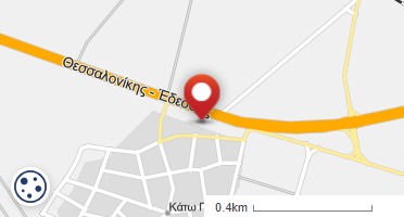 Location of business on map