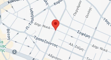 Location of business on map