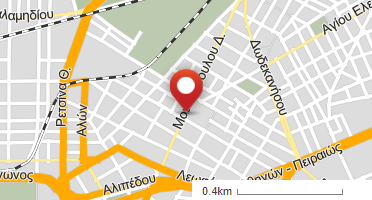 Location of business on map