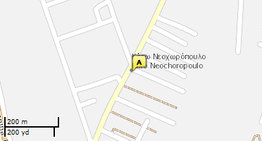 Location of business on map