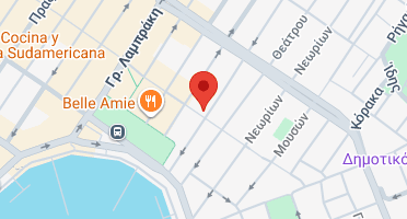 Location of business on map