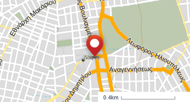 Location of business on map