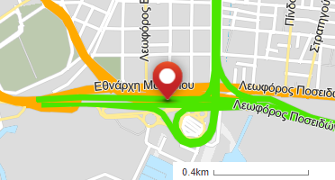 Location of business on map