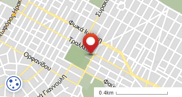 Location of business on map