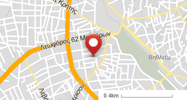 Location of business on map