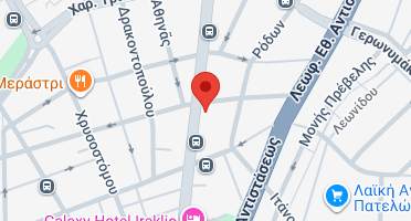 Location of business on map