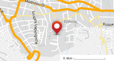 Location of business on map