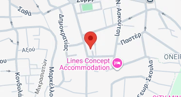 Location of business on map
