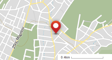 Location of business on map