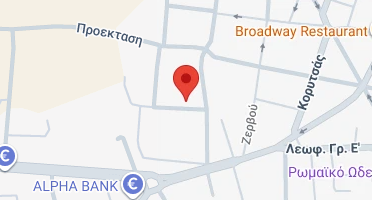 Location of business on map