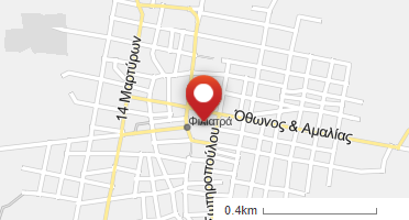 Location of business on map