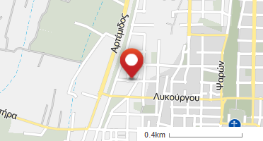 Location of business on map
