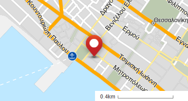 Location of business on map