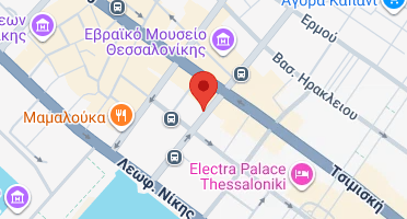 Location of business on map
