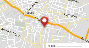 Location of business on map
