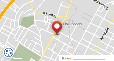 Location of business on map