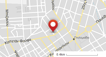 Location of business on map