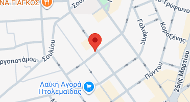 Location of business on map