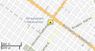 Χάρτης και σημείο της επιχείρησης
