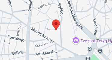 Location of business on map