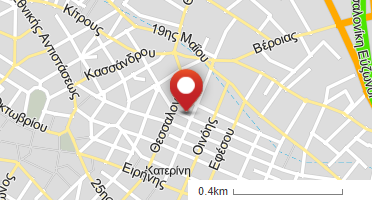Location of business on map