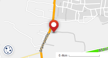 Location of business on map