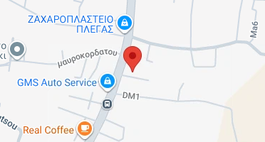 Location of business on map