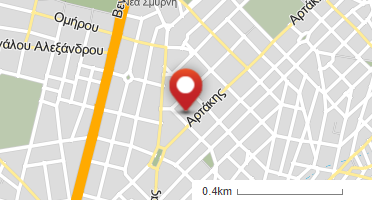 Location of business on map