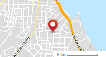 Location of business on map