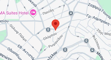 Location of business on map