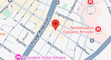 Location of business on map