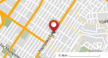 Location of business on map