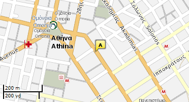 Χάρτης και σημείο της επιχείρησης