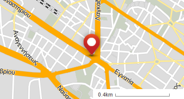 Location of business on map
