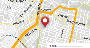 Location of business on map