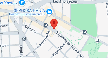 Location of business on map