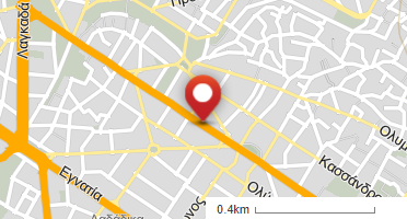Location of business on map
