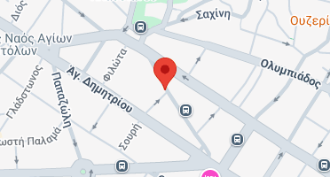 Location of business on map
