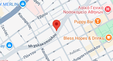 Location of business on map