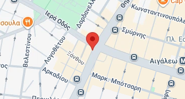 Location of business on map