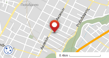 Location of business on map