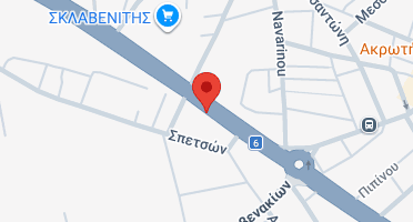 Location of business on map