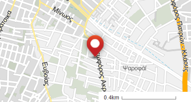 Location of business on map