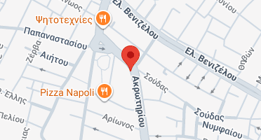 Location of business on map