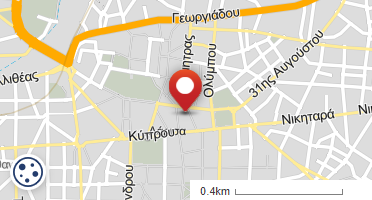 Location of business on map