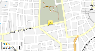 Location of business on map