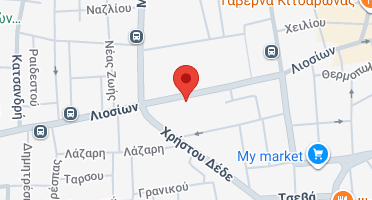 Location of business on map