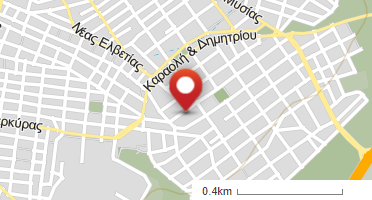 Location of business on map