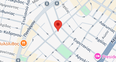 Location of business on map