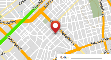 Location of business on map